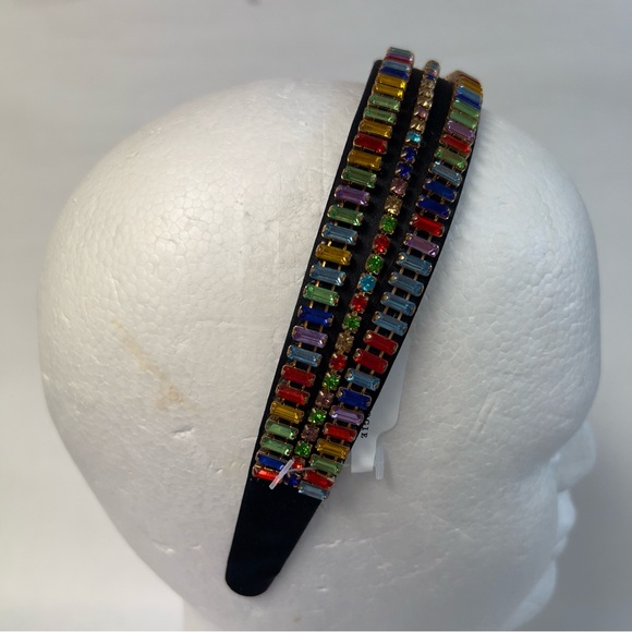 ANTHRO Sparkling Rhinestones Headband NWOT - Picture 3 of 6